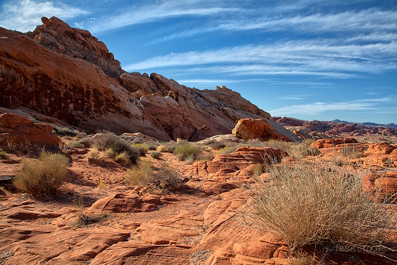 Blick ins Valley of Fire